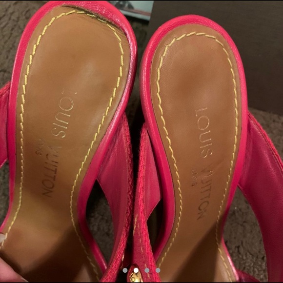 Authentic Louis Vuitton Wedges - Picture 2 of 6